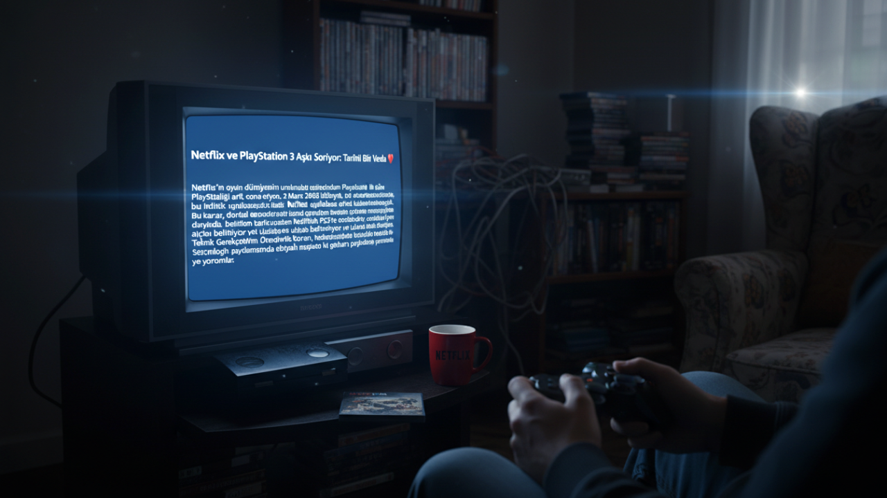 Netflix ve PlayStation 3 Aşkı Sona Eriyor: Tarihi Bir Veda 💔