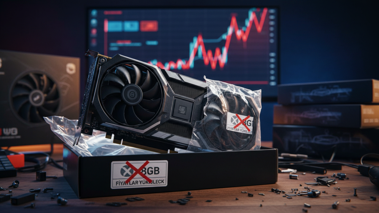 Ekran Kartı Fiyatlarında Yeni Zam Dalgaları mı Geliyor? 8GB Modeller Terk mi Ediliyor?