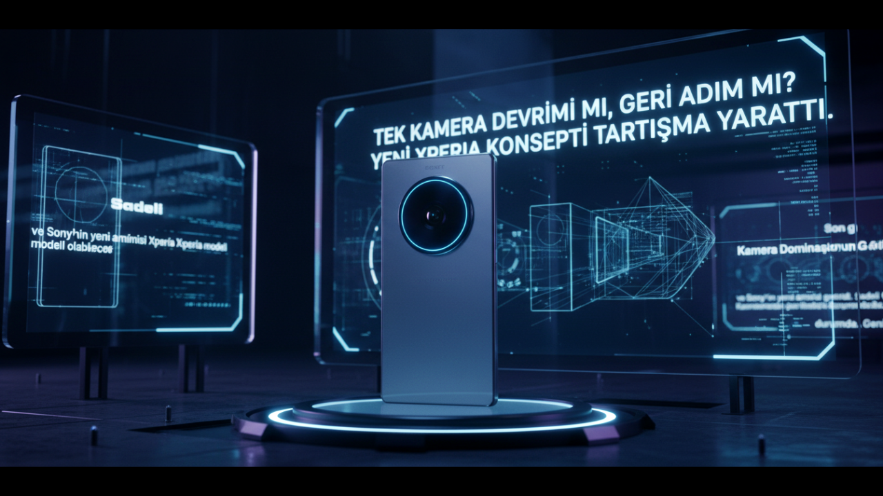 Tek Kamera Devrimi mi, Geri Adım mı? Yeni Xperia Konsepti Tartışma Yarattı