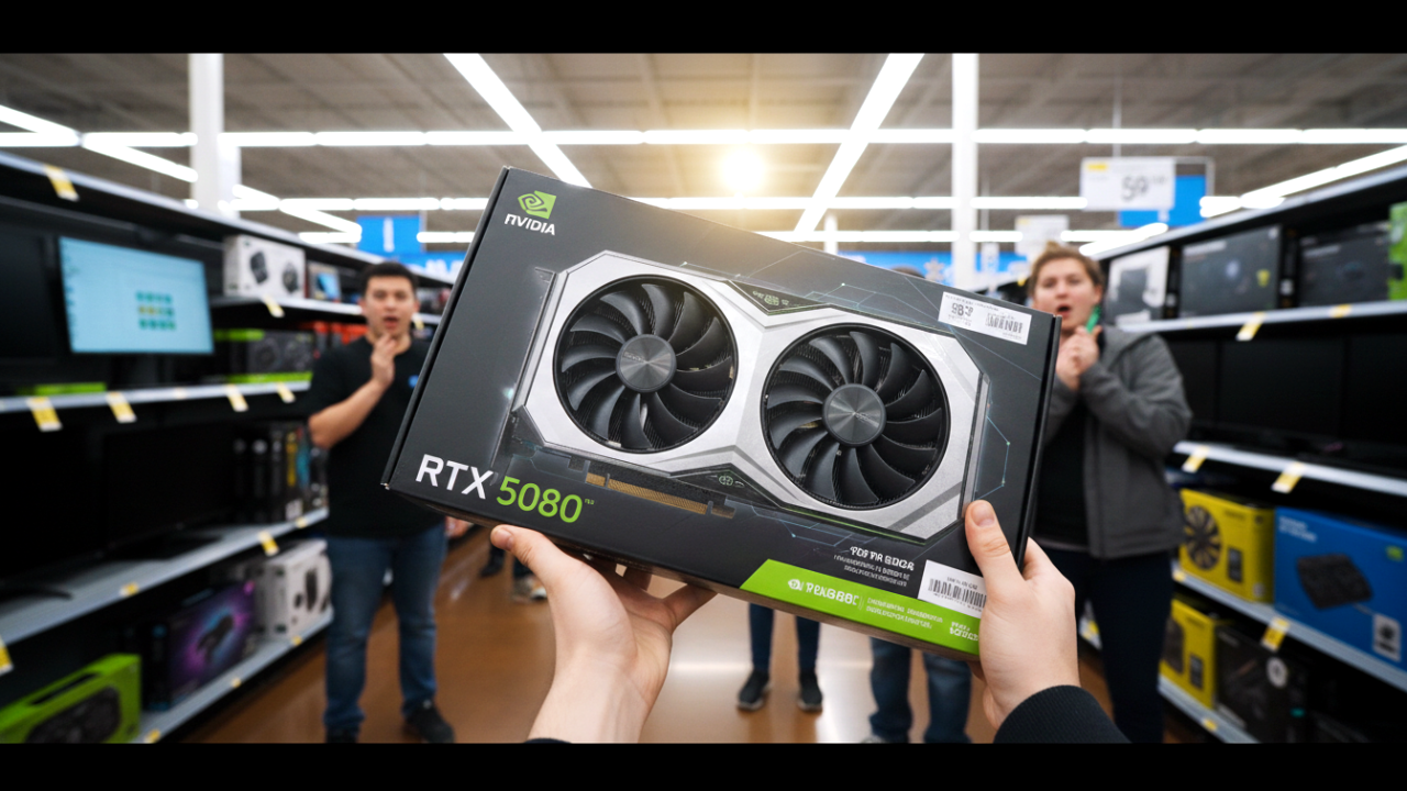 Walmart’ta RTX 5080 Fiyatı Dumbfounded Etti: Ekran Kartı Avcıları İçin İpucu 🚀