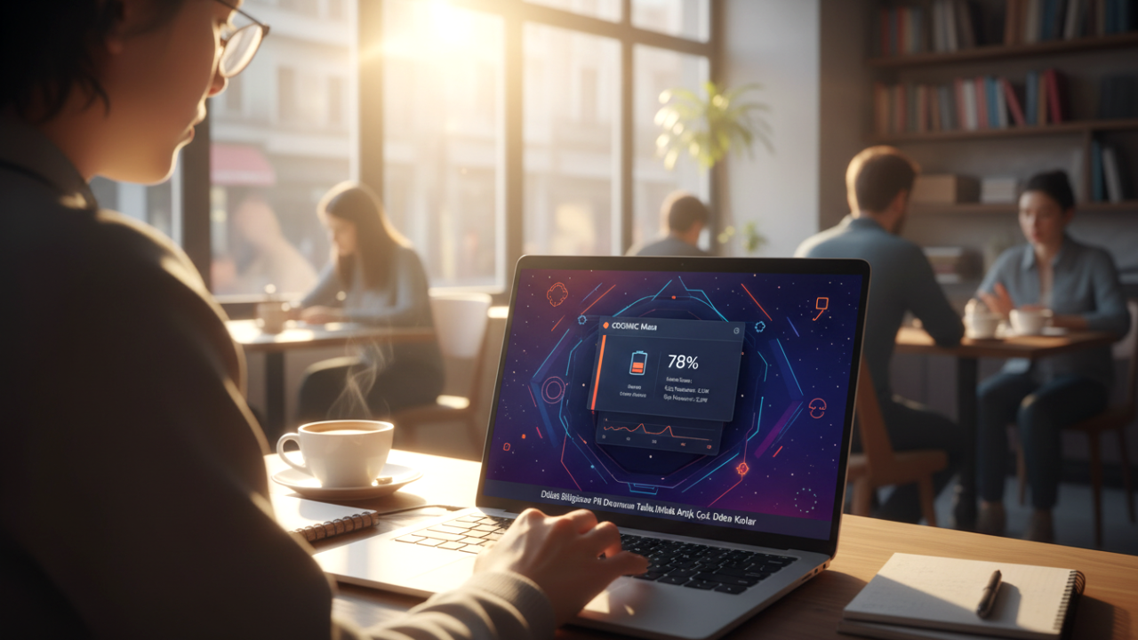 COSMIC Masaüstü’nde Dizüstü Bilgisayar Pil Durumunu Takip Etmek Artık Çok Daha Kolay