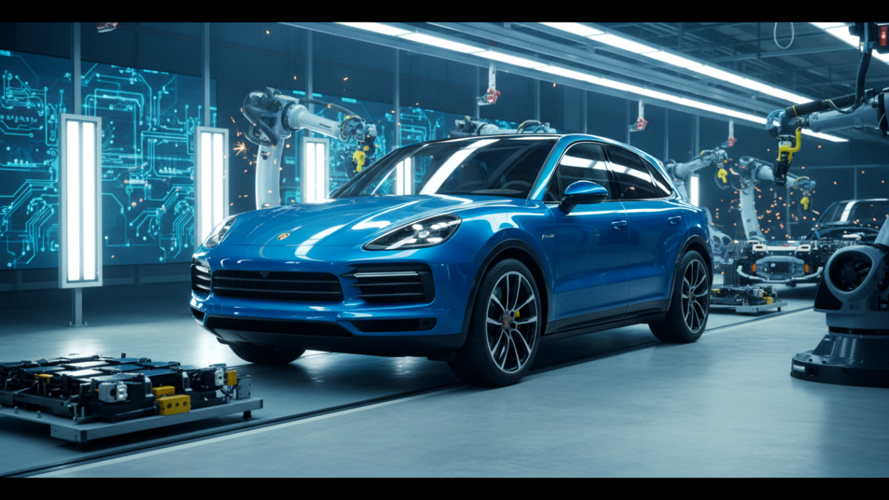 Porsche Cayenne’in Elektrikli Yeni Yüzü: Gücün Yeni Adresi ⚡
