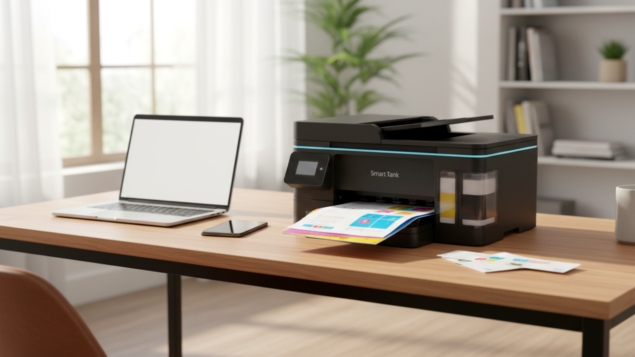 HP Smart Tank 596: Ev ve Küçük Ofisler İçin Hem Ekonomik Hem Akıllı Yazıcı Çözümü