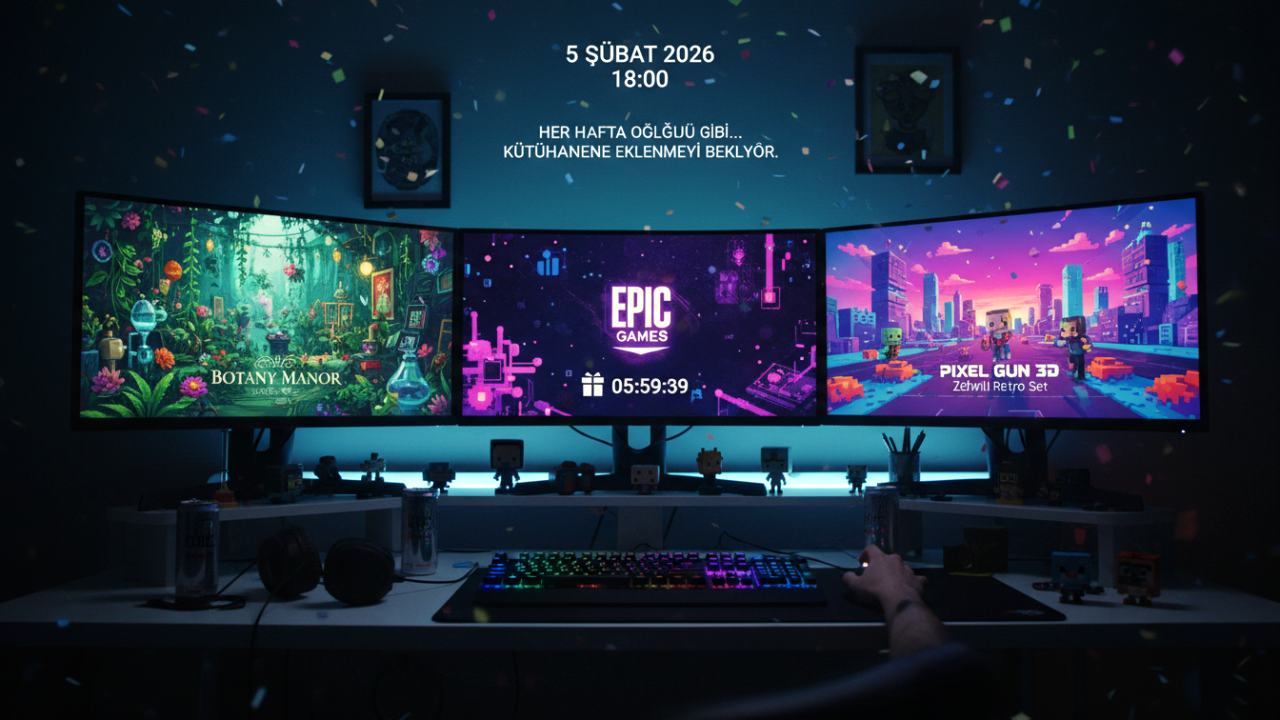 Epic Games’ten Oyunculara Haftanın Hediyeleri! 🎁