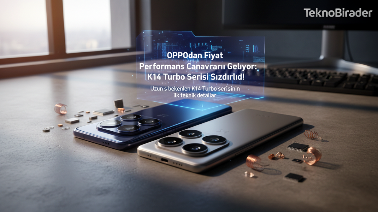 OPPO’dan Fiyat/Performans Canavarları Geliyor: K14 Turbo Serisi Sızdırıldı!