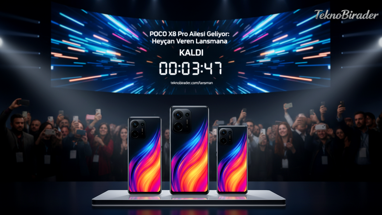 POCO X8 Pro Ailesi Geliyor: Heyecan Veren Lansmana Günler Kaldı!