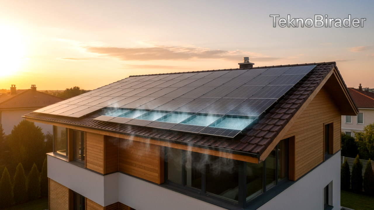 Güneş Panelleri Çatınızı Isıtır mı, Yoksa Soğutur mu? ☀️