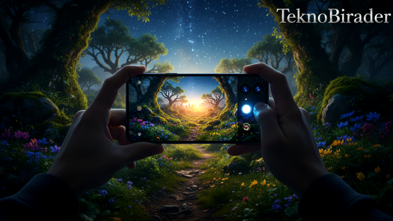 Karanlıkta Telefon Kameraları Gerçeği Nasıl Görür? 📸