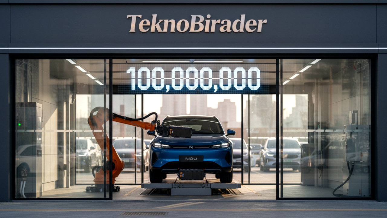 Elektrikli Araçlarda Devrim: NIO’nun 100 Milyon Batarya Değişimiyle Ulaştığı İnanılmaz Başarı ⚡