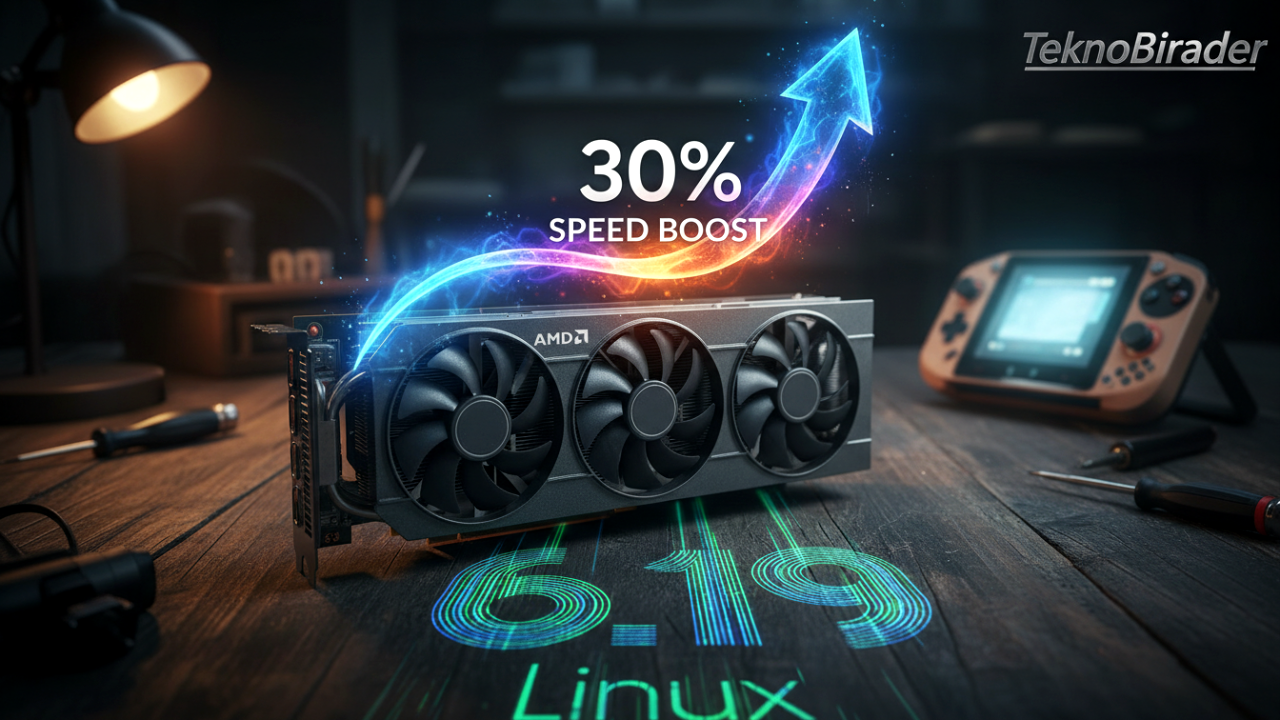 Linux 6.19 ile Eski AMD Ekran Kartlarına Yüzde 30’a Varan Hız Artışı! 🚀