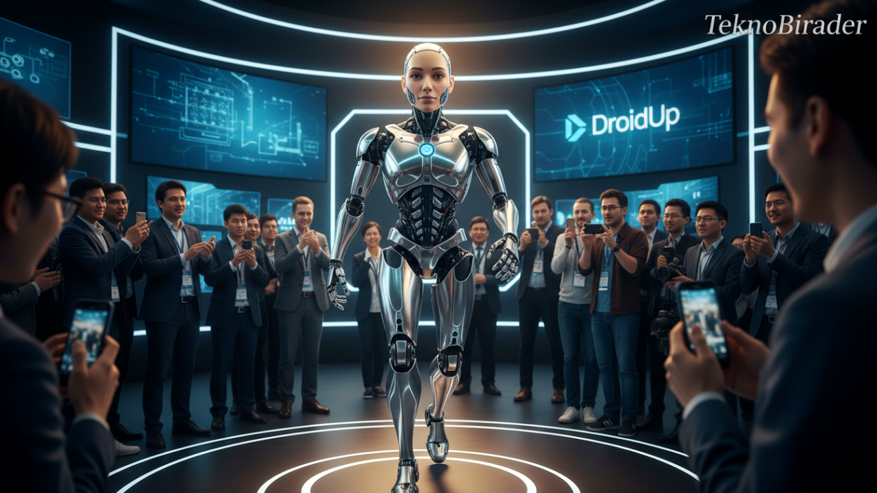 İnsan Gibi Yürüyen ve Göz Teması Kurabilen Robot Moya Tanıtıldı 🤖