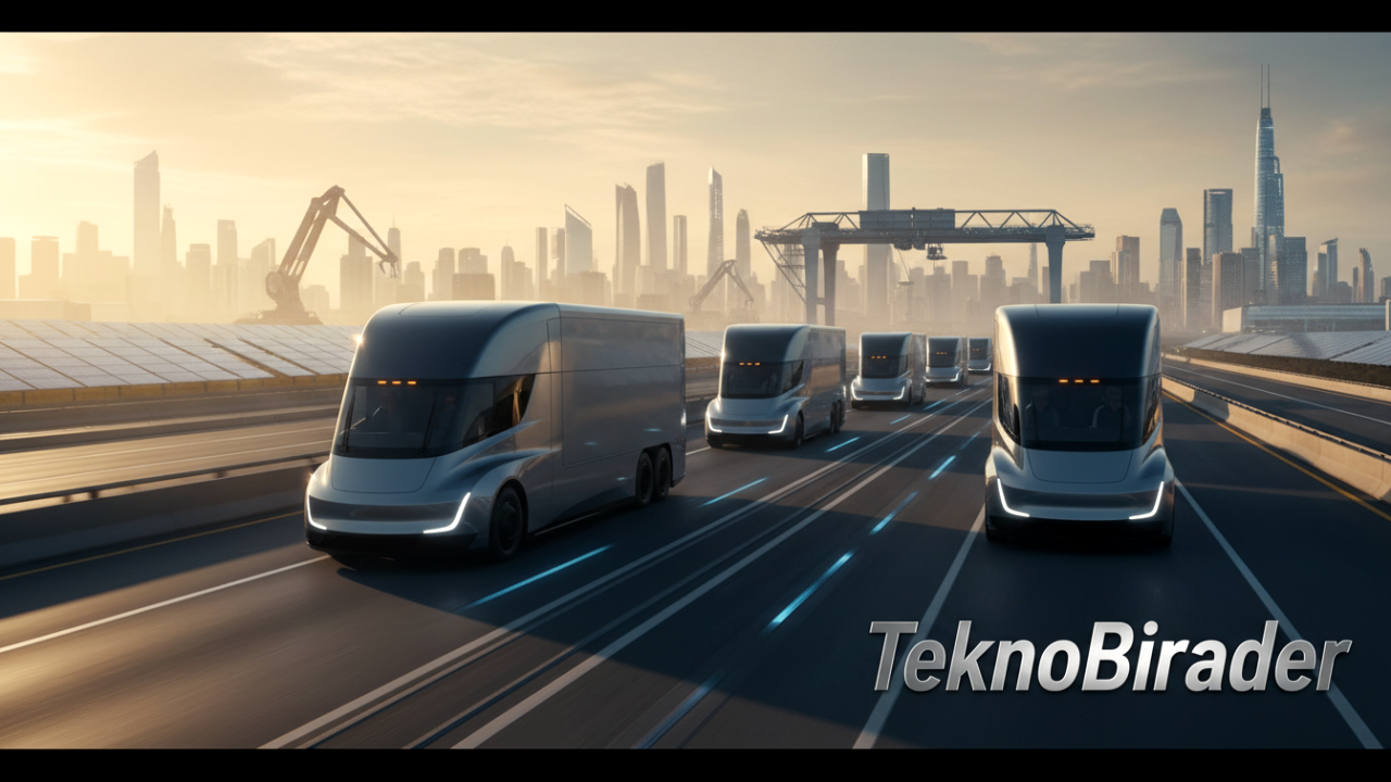 Tesla Semi: Elektrikli Kamyon Devrimi Gerçek Oluyor!