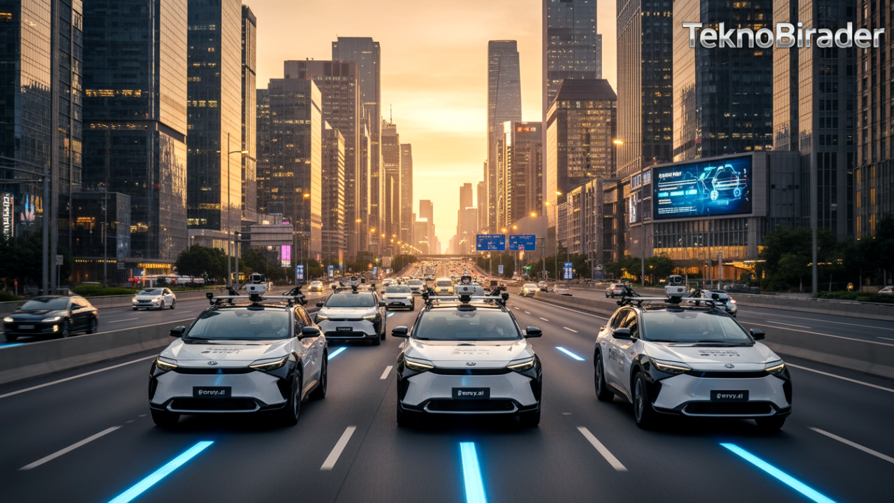 # Toyota’dan Dev Adım: bZ4X Robotaksi Dönüşümü Çin’de Başladı 🚀