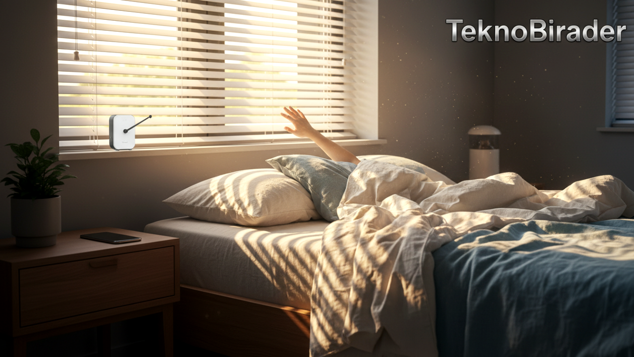 Akıllı Sabahları Uyandıran Gadget: Perdelerinizi Otomatik Açın! ☀️