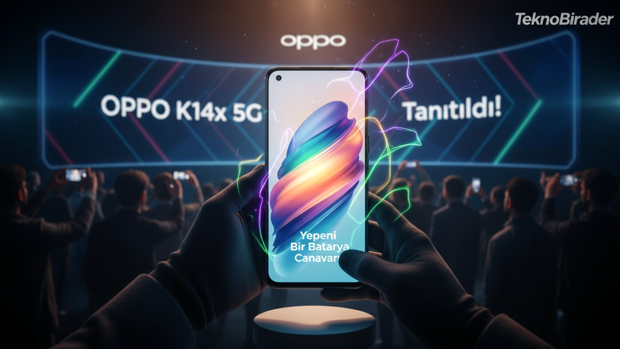 # Yepyeni Bir Batarya Canavarı: OPPO K14x 5G Tanıtıldı! 🚀