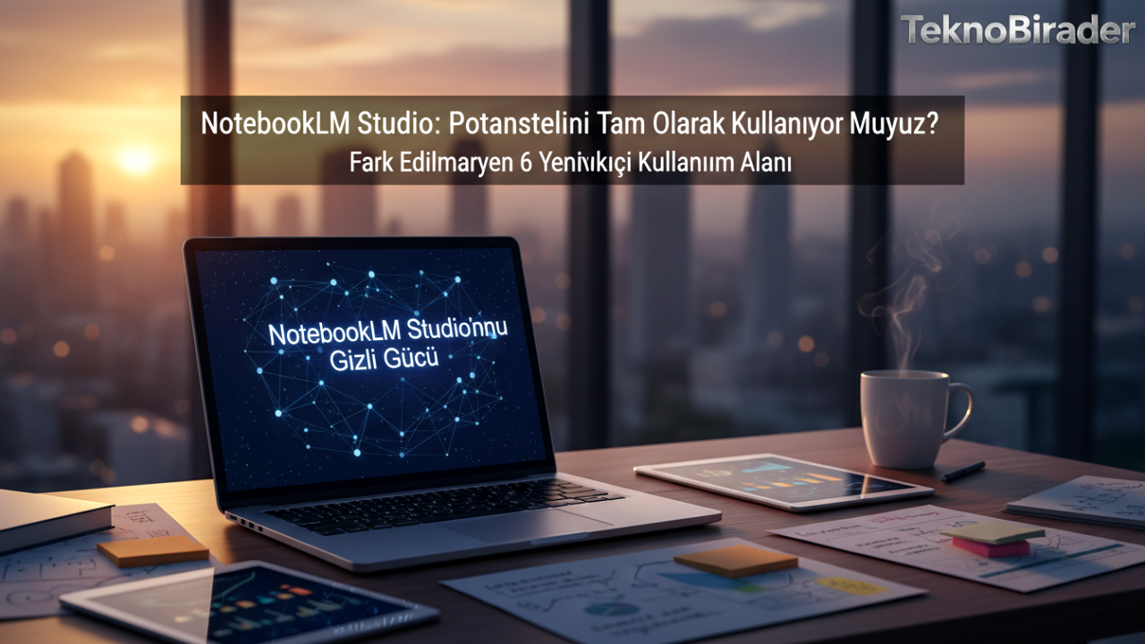 NotebookLM Studio’nun Gizli Gücünü Keşfedin: Fark Edilmeyen 6 Yenilikçi Kullanım Alanı 🚀