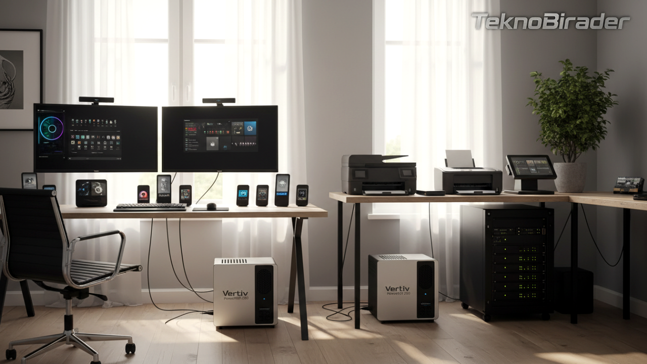 Vertiv PowerUPS 200: Ev ve Ofisler İçin Yeni Nesil Güç Koruma Standardı ⚡