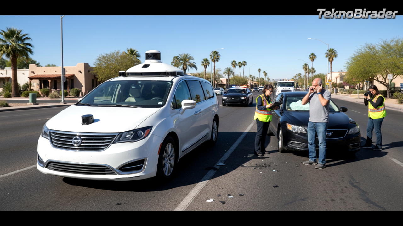 # Otonom Sürüş Güvenliği Mercek Altında: Waymo Kazası Tartışmaları Alevlendirdi 🚦