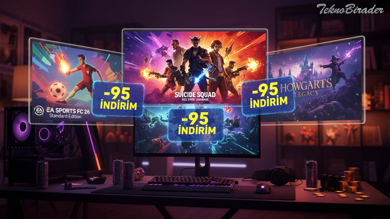 Epic Games’te dev indirimler başladı: Yüzde 95’e varan fırsatlar oyuncuları bekliyor