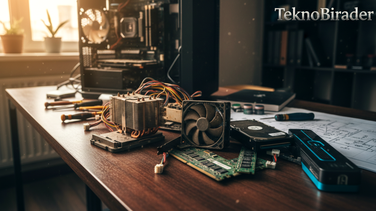 PC Toplarken Hızla Eskiyen Bileşenlere Dikkat Edin