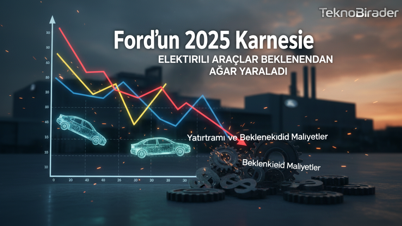 Ford’un 2025 Karnesi: Elektrikli Araçlar Beklenenden Ağır Yaraladı