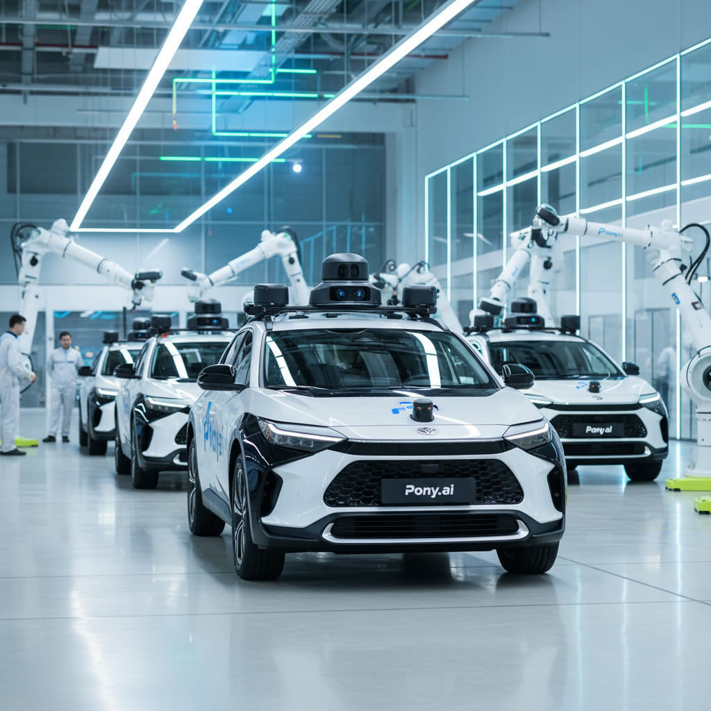 Toyota ve Pony.ai, Çin’de seri robotaksi üretimine başladı