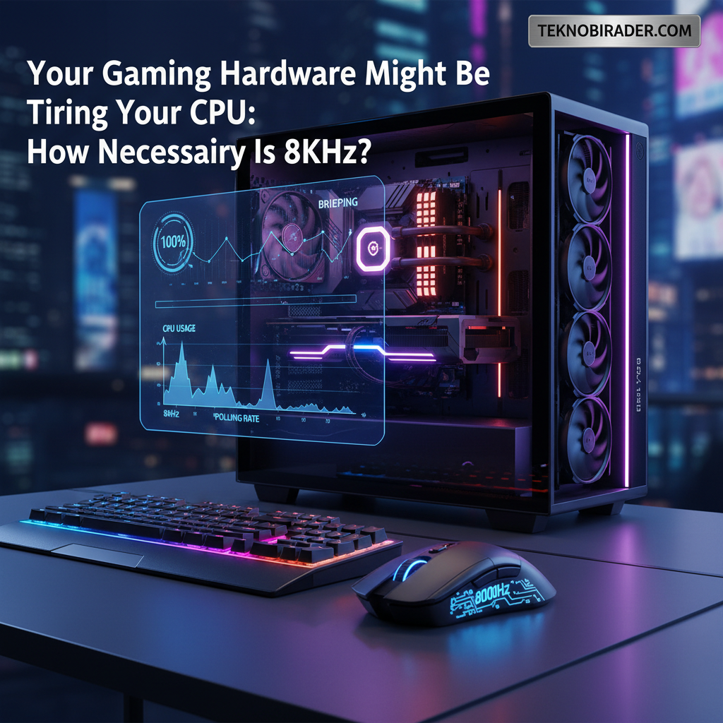 Oyun Donanımlarınız CPU’nuzu Yoruyor Olabilir: 8KHz Ne Kadar Gereklilik?