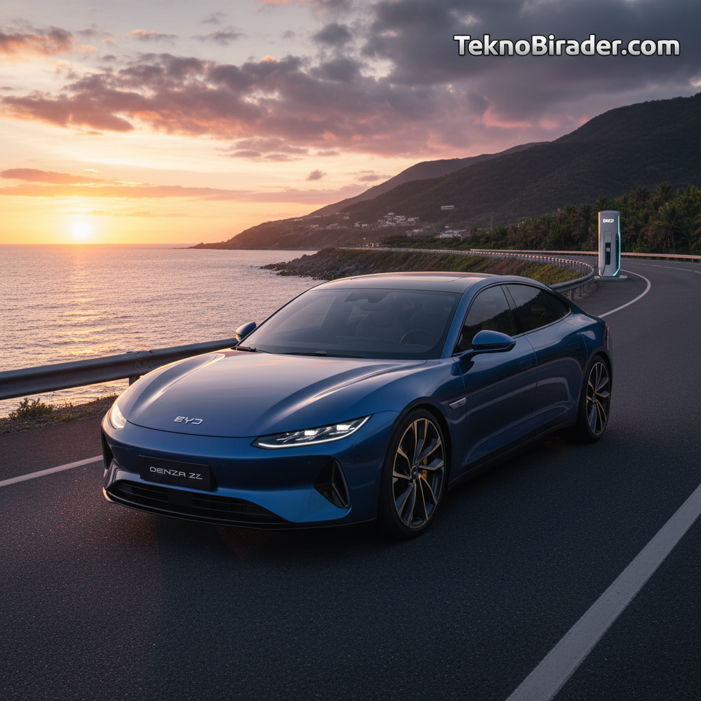 BYD’den Rekor Menzi̇lli̇ Elektri̇kli̇ Otomobi̇l: Denza Z9 GT Tanıtıldı