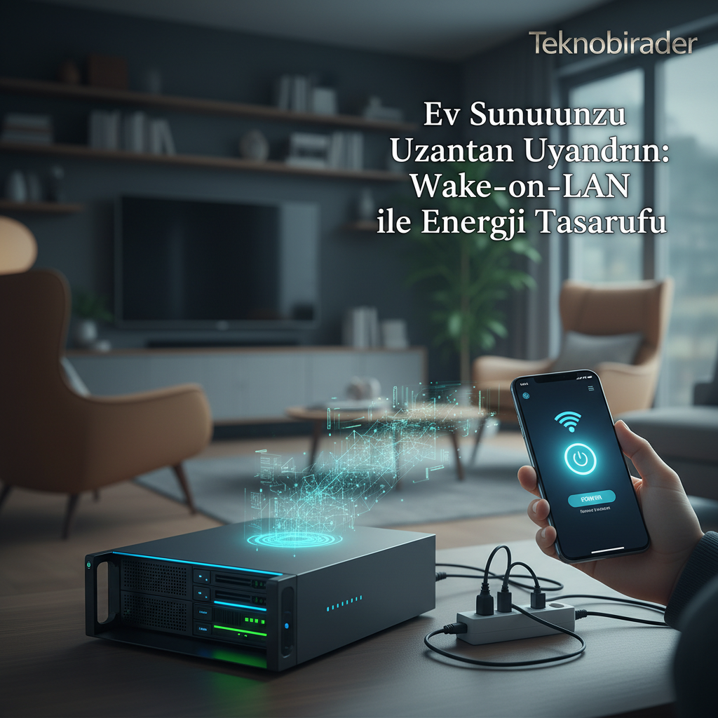 Ev Sunucunuzu Uzaktan Uyandırın: Wake-on-LAN ile Enerji Tasarrufu