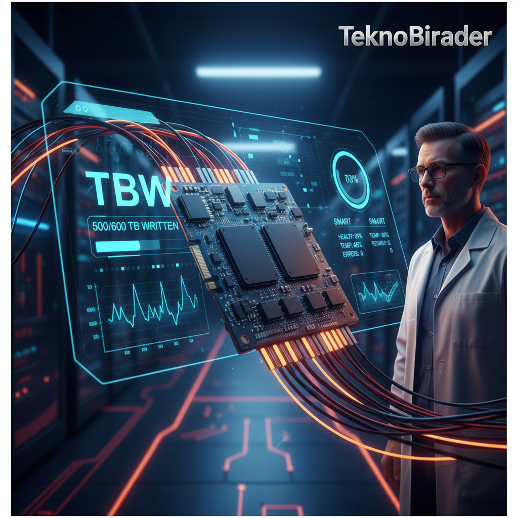 SSD Ömrü Nasıl Hesaplanır: TBW ve SMART’ı Anlamak