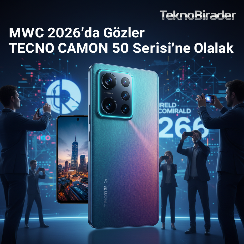 MWC 2026’da Gözler TECNO CAMON 50 Serisi’nde Olacak