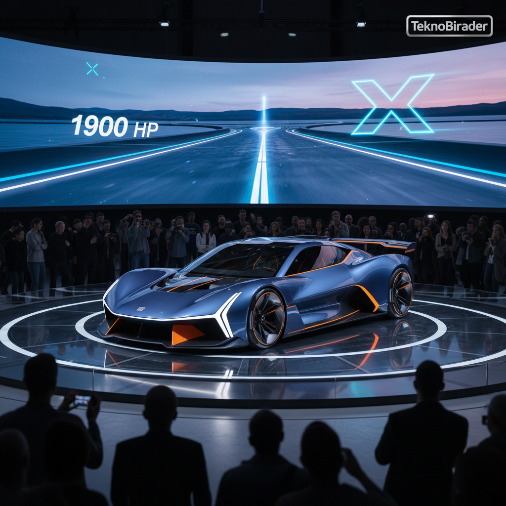 Xiaomi’den Sürpriz: 1900 Beygir Gücünde Vision Gran Turismo Konsept Otomobil Tanıtıldı!