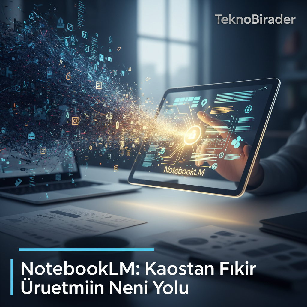 NotebookLM: Kaostan Fikir Üretmenin Yeni Yolu