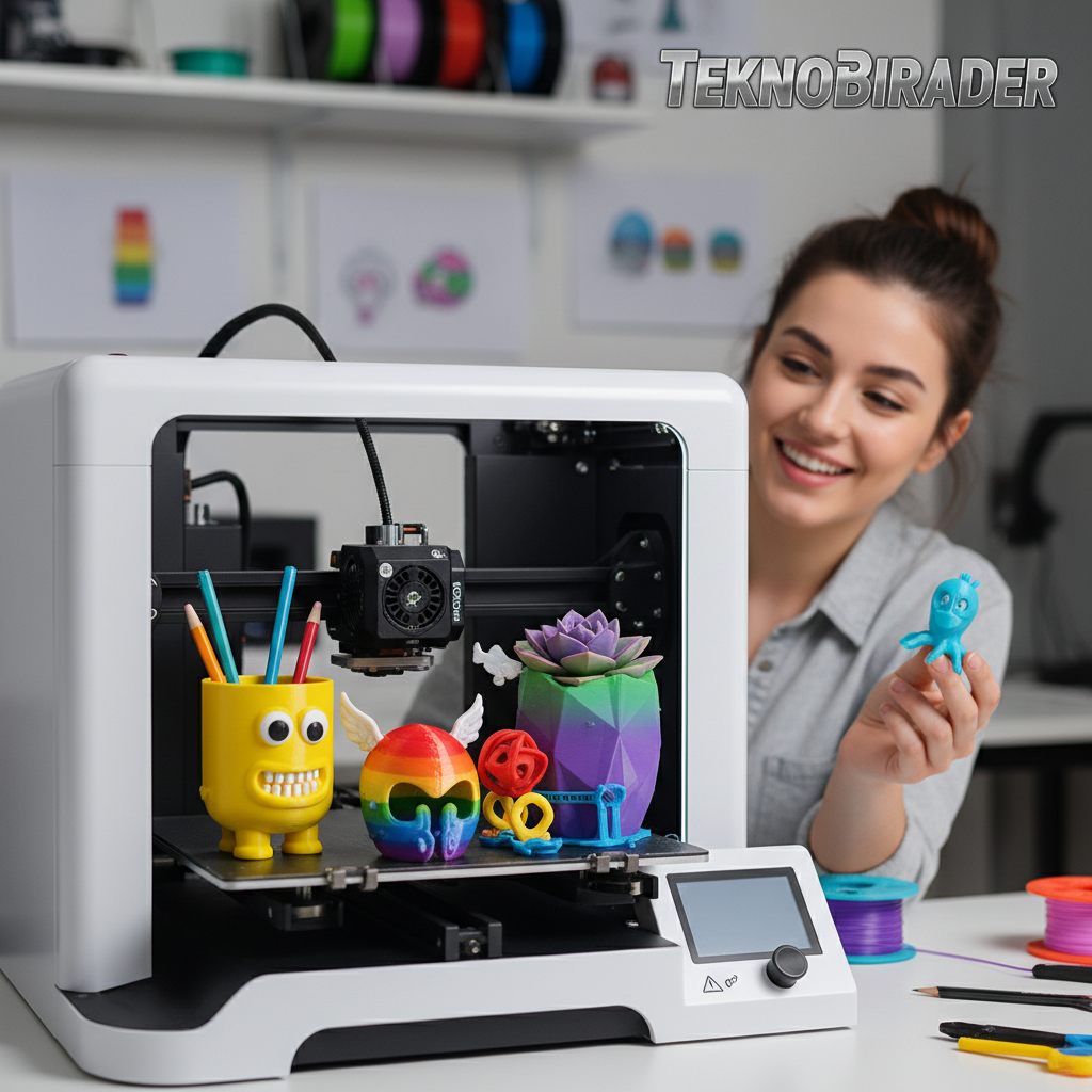 3D Yazıcılarla Eğlenceli ve ‘Ciddi Olmayan’ Objeler Üretin