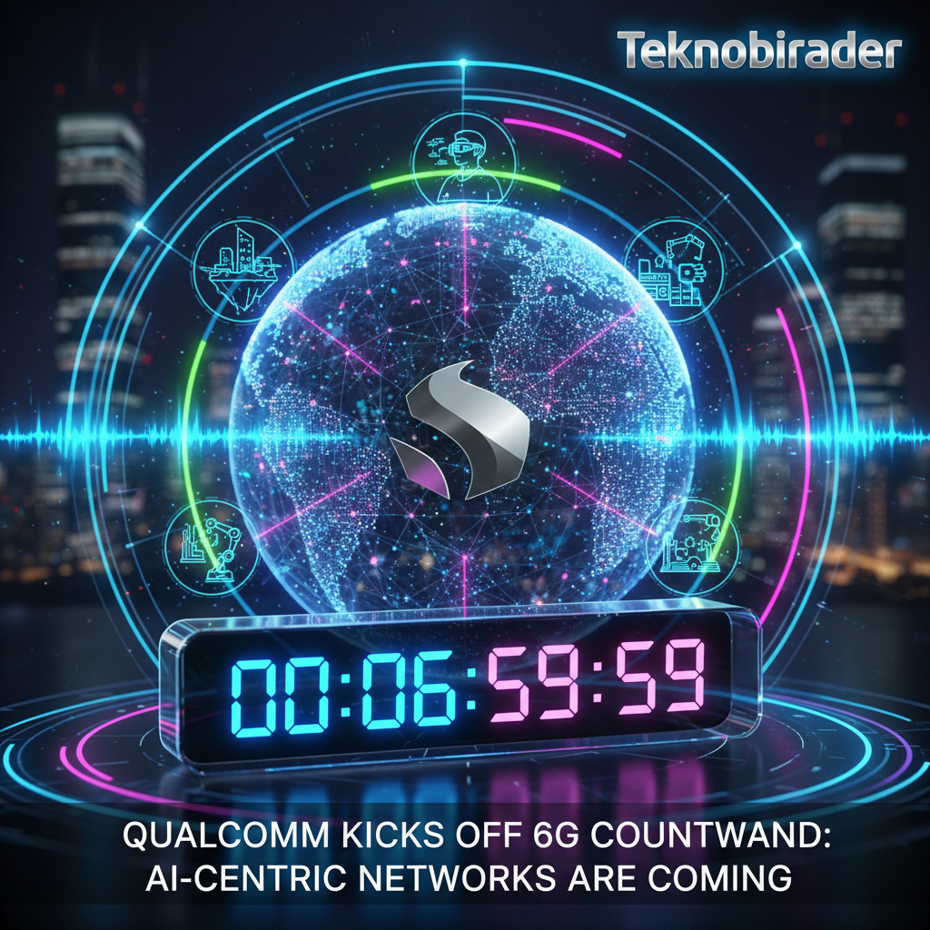 Qualcomm 6G İçin Geri Sayımı Başlattı: Yapay Zeka Odaklı Ağlar Geliyor