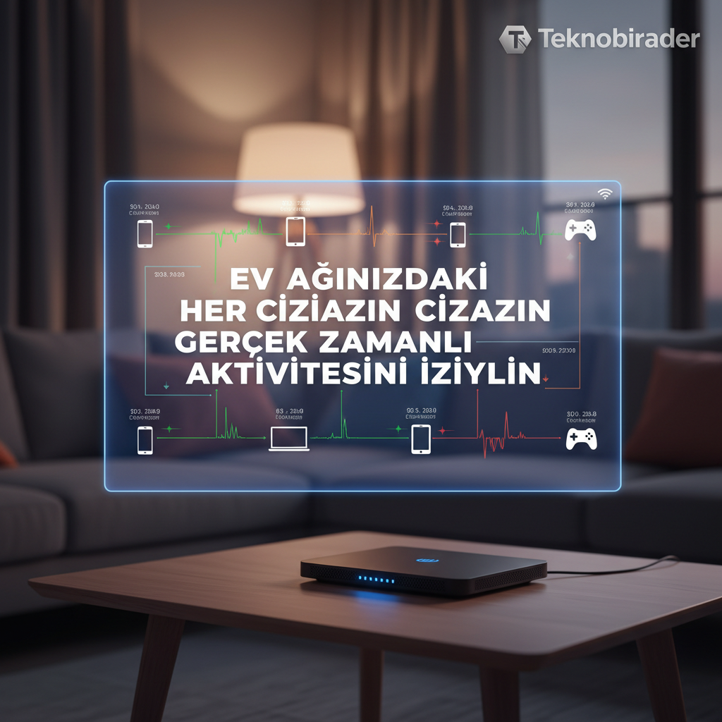 Ev Ağınızdaki Her Cihazın Gerçek Zamanlı Aktivitesini İzleyin