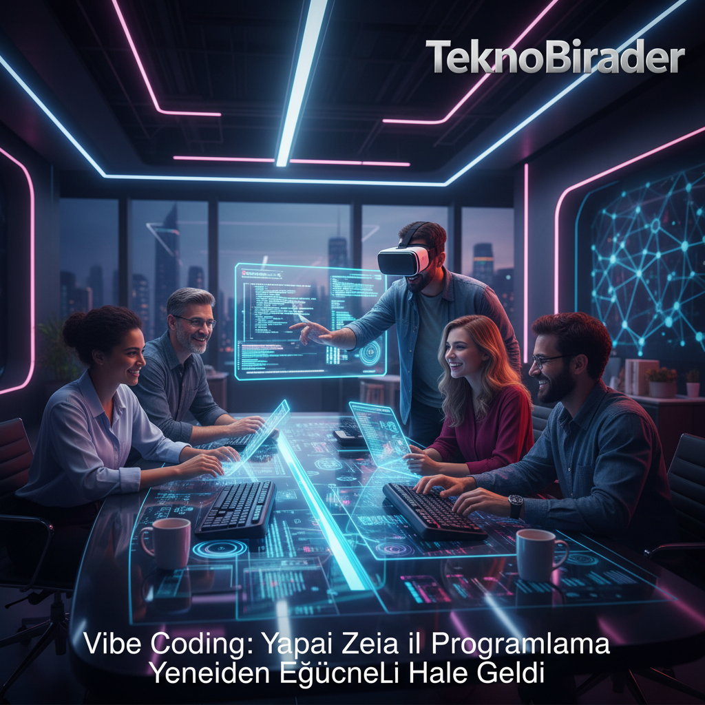 Vibe Coding: Yapay Zeka ile Programlama Yeniden Eğlenceli Hale Geldi