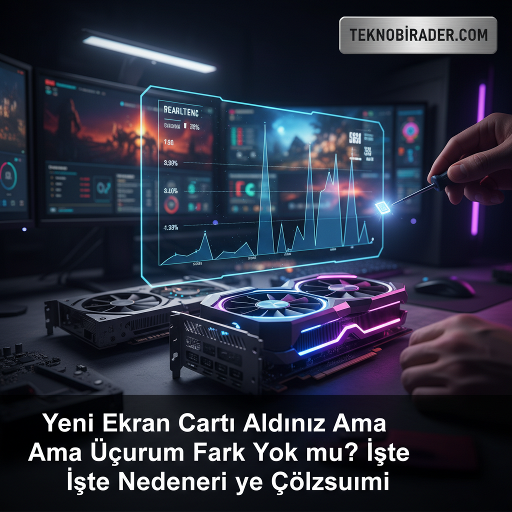 Yeni Ekran Kartı Aldınız Ama Uçurum Fark Yok mu? İşte Nedenleri ve Çözümleri