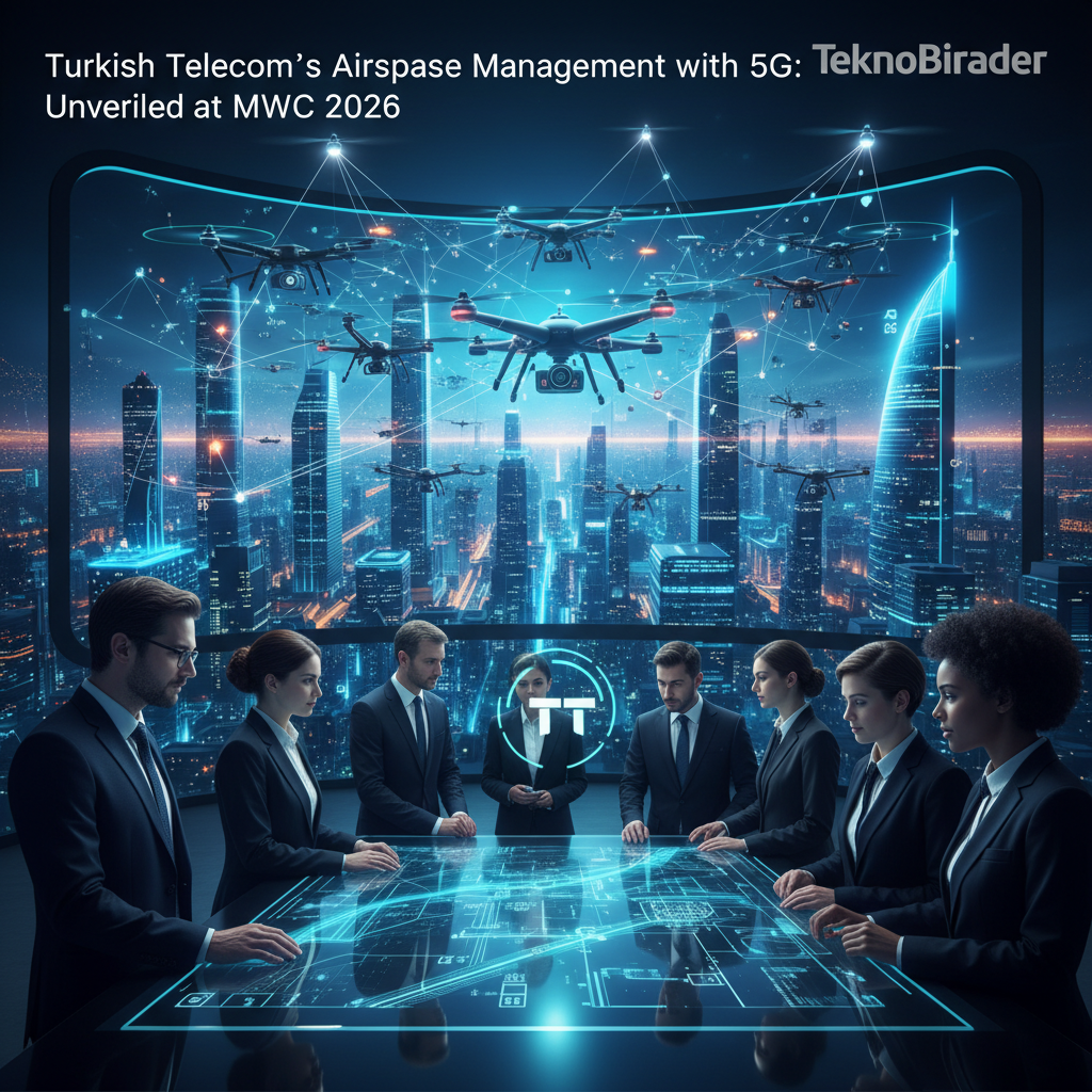 Türk Telekom’dan 5G ile Hava Sahası Yönetimi: MWC 2026’da Tanıtıldı