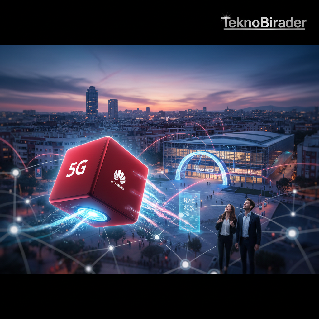 Vodafone ve Huawei MWC 2026’da 5G RedBox ile Evlere Uçuyor