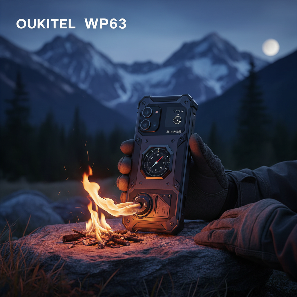 Oukitel WP63: Ateş Yakabilen Sağlam Telefon Geliyor