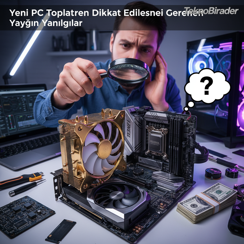 Yeni PC Toplarken Dikkat Edilmesi Gereken Yaygın Yanılgılar