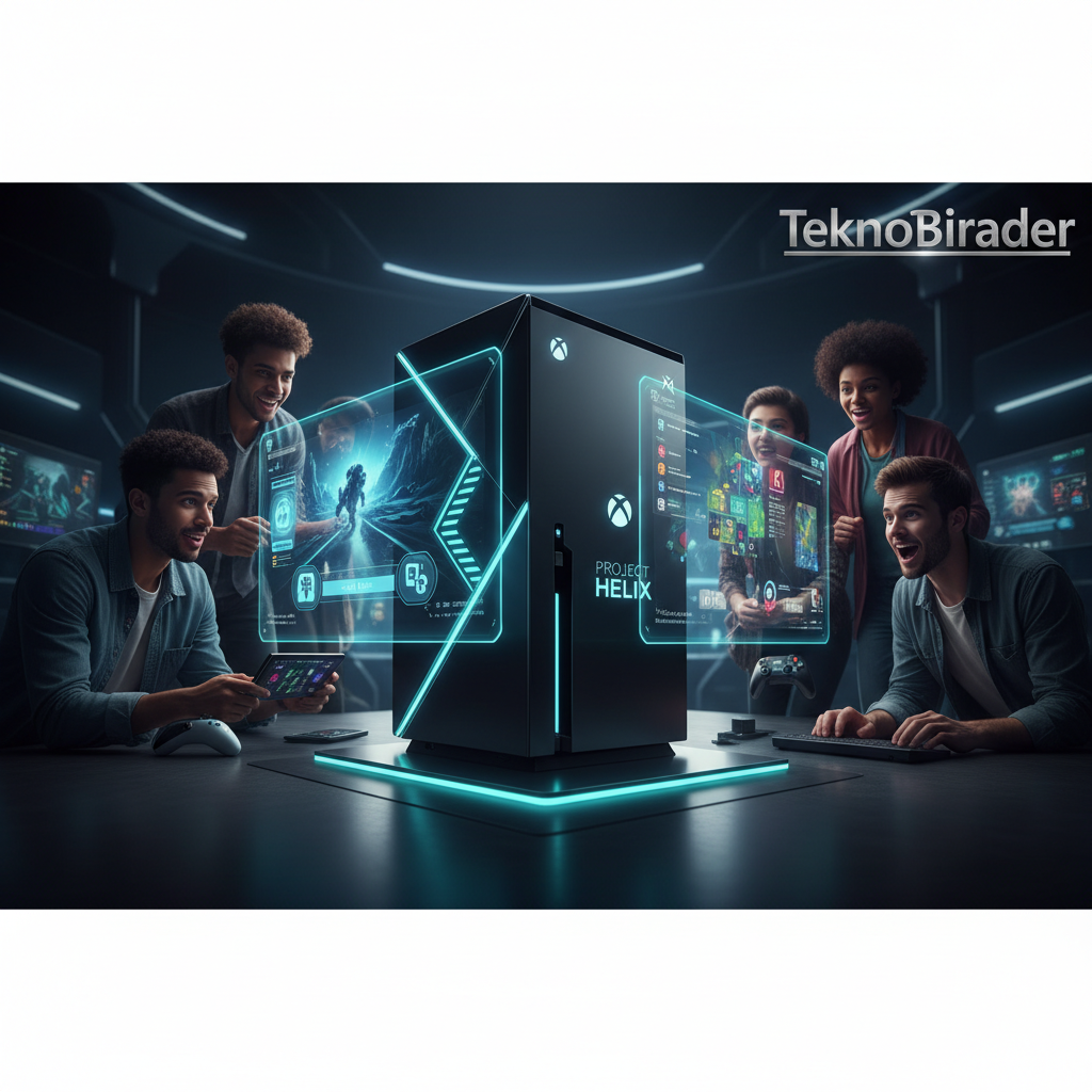 Yeni Xbox ‘Project Helix’ Geliyor: Hem Konsol Hem PC Oyunları Tek Cihazda!