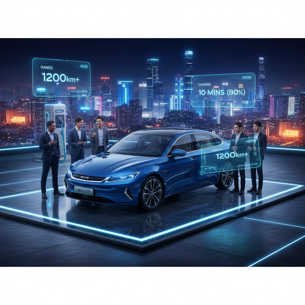 BYD Seal 07 EV Sahneye Çıktı: Rekor Menzil ve Şarj Süresiyle Dikkat Çekiyor