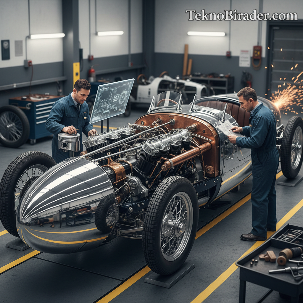 Uçak Motorlu Canavar Geri Dönüyor: Sunbeam 1000 HP Restorasyonda