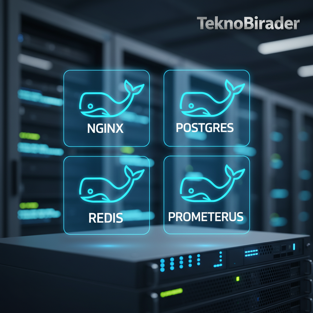 Sunucunuza Kurmanız Gereken 4 Temel Docker Konteyneri