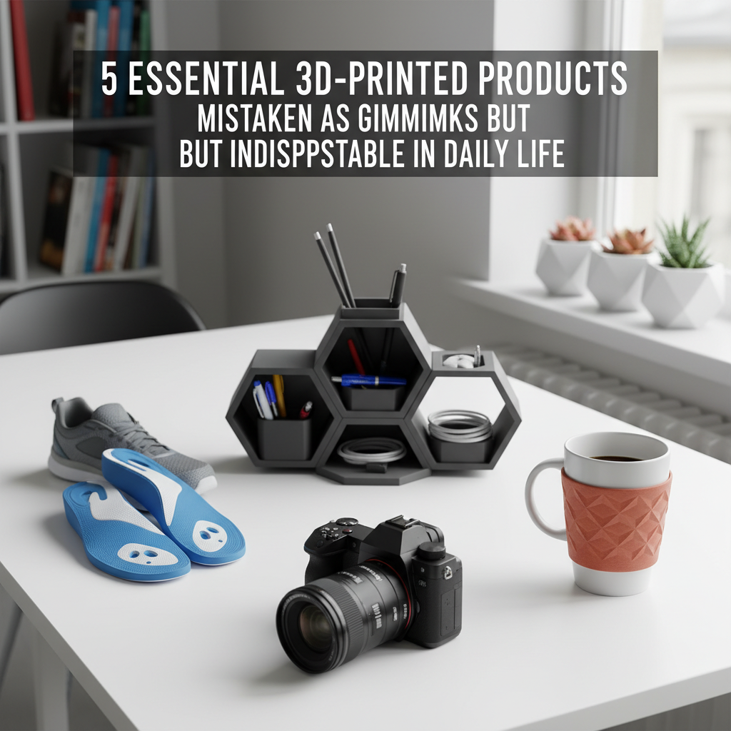 3D Baskı Gimmick Sanılan Ama Günlük Hayatta Vazgeçilmez Olan 5 Ürün