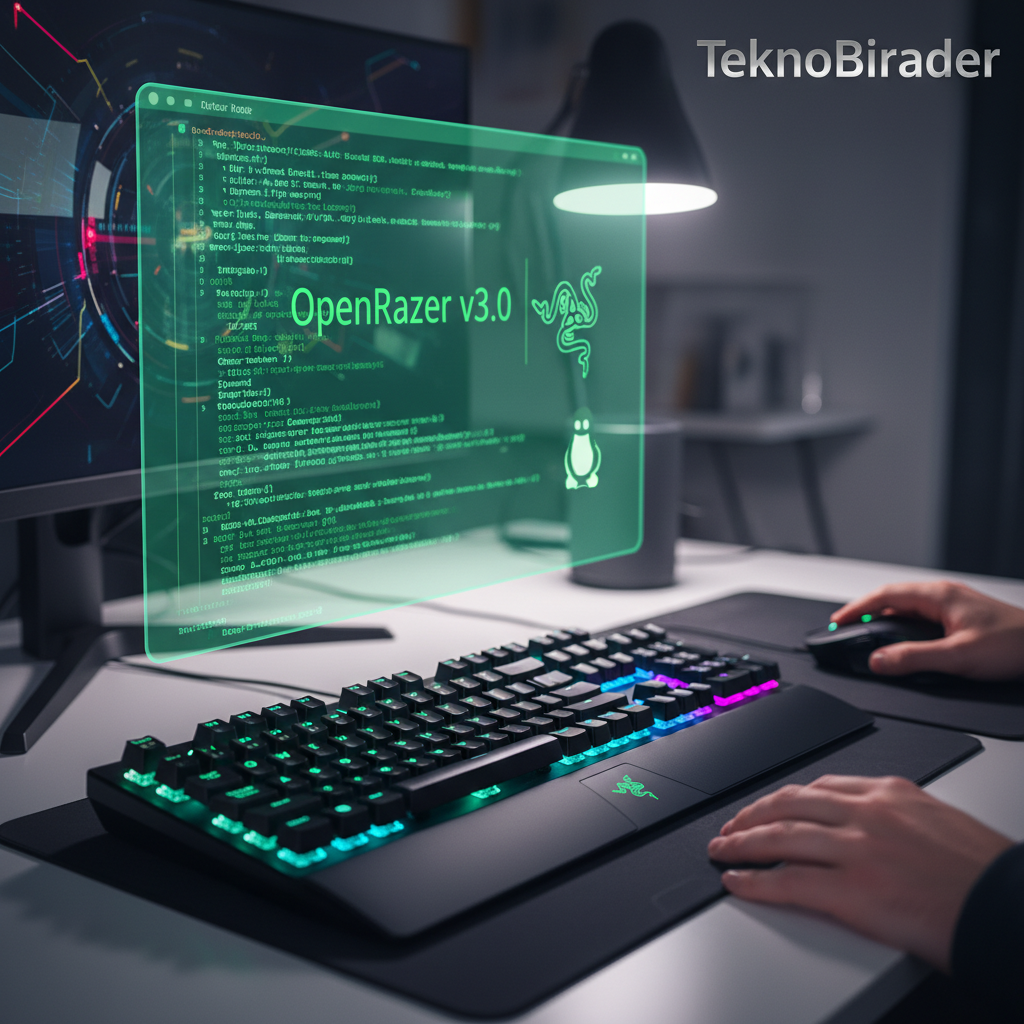 OpenRazer Güncellendi: Razer Aksesuarları Artık Linux’ta Daha Fazla Destekleniyor