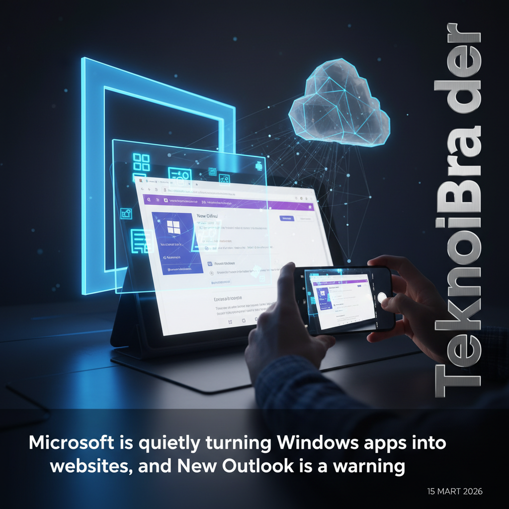 Microsoft is quietly turning Windows apps into websites, and New Outlook is a warning