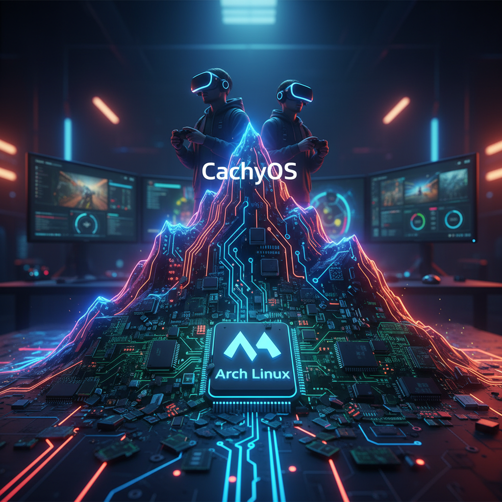 CachyOS, Linux Oyuncuları Arasında Zirveye Yerleşti: Arch Linux Devrildi!